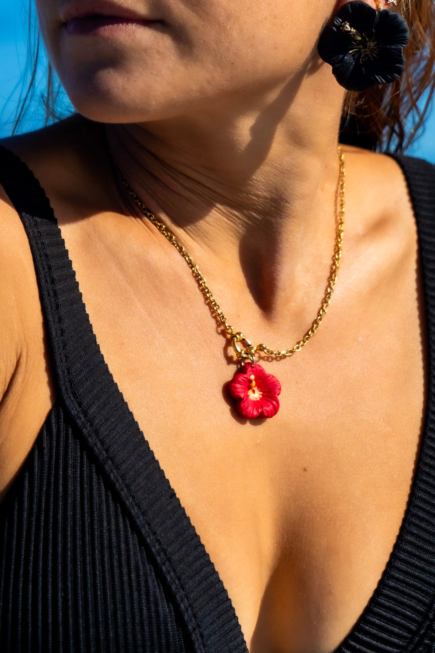 Collier Hibiscus