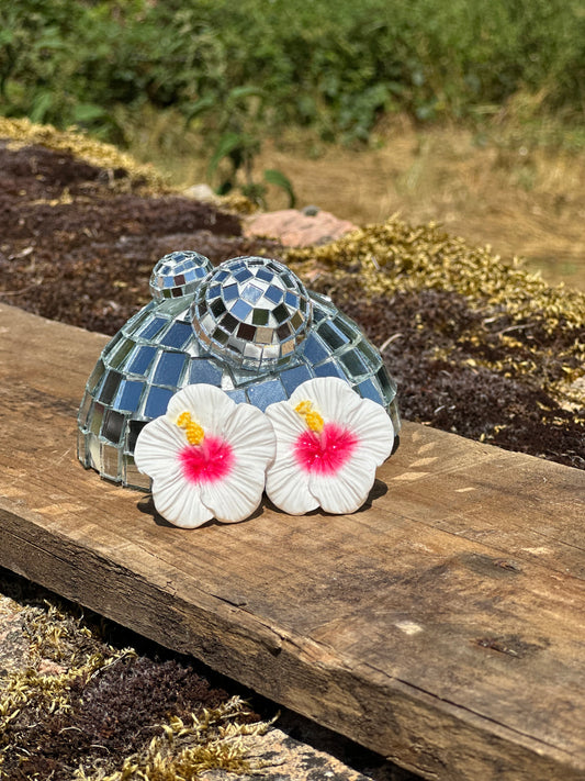 Mama Hibiscus cœur rose