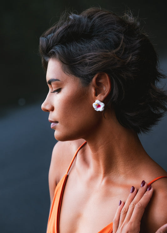 Baby Hibiscus cœur rose